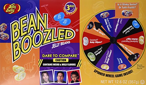 Jelly Belly Bean Boozled Jelly Beans 12.6 oz with Spinner Wheel Game Jelly Belly Bean Boozled Jelly Beans 12.6 oz with Spinner Wheel Game