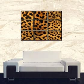 LEOPARD SKIN POSTER PRINT 26.5 " X 35.5 " DIGITAL WALL ART