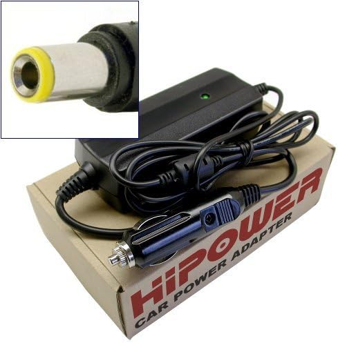 Hipower DC Car Automobile Power Adapter Charger For Toshiba Satellite M55-S3293, M55-S3294, M55-S331, M55-S3311, M55-S3312, M55-S3313, M55-S3314, M55-S3315 Laptop Notebook Computers