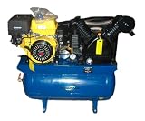 Air Compressor, 14 Hp Horizontal Style 30 Gallon