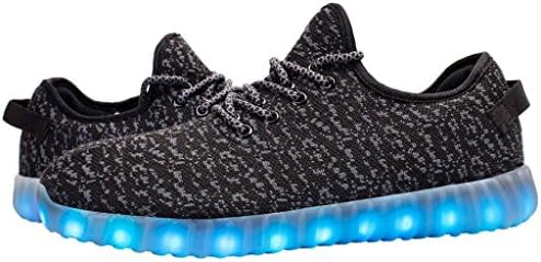 Tokee Unisex 11 Colors Flashing Led Light Up Sneakers