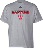 Toronto Raptors Gray Adidas True T-Shirt