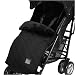 Maclaren A353921 Footmuff in Carbon Black Leather