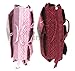Periea Handbag Organiser 13 Compartments+FREE Key Clip - Pink Hearts - Lucy