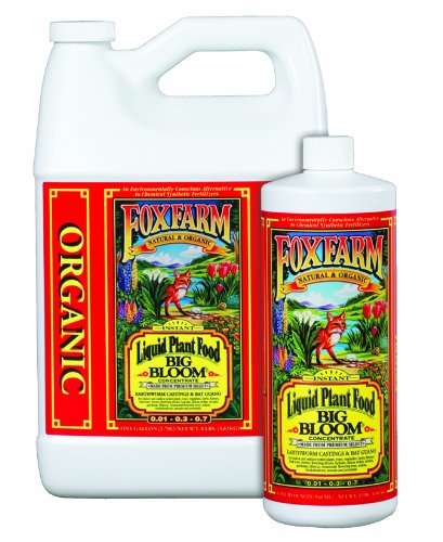 FoxFarm FX14005 5-Gallon FoxFarm Big Bloom Liquid Concentrate 0.01-0.3-0.7