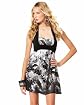 Tiger Eye Printed Halter Dress main image