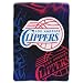 Los Angeles Clippers NBA Royal Plush Raschel Blanket (800 Series) (60x80