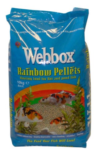 Webbox Fish Food Floating Pellets Koi & Pond Fish 10kg