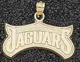 Jacksonville Jaguars Solid 14K Gold Jaguars Pendant