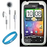 Clear Rubberized Protective Silicone Skin Cover for HTC Droid Incredible 2  ....