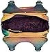 Anuschka Women's Hand Painted Genuine Leather Triple Compartment Satchel - Zip Entry, Multiple Pockets & Multipurpose Pouch