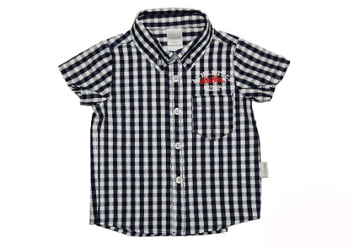 511xCz7DcVL Stummer/Eltern Baby   Jungen Babybekleidung/ Hemden 15245, Gr. 74, Mehrfarbig (blue)