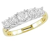 5-Stone Diamond Anniversary Band