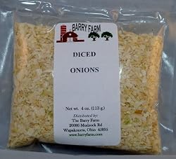 Onions, Diced, 4 oz.
