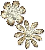 Sizzix Movers and Shapers Magnetic Dies by Tim Holtz, Mini, Tattered Florals, 2-Pack