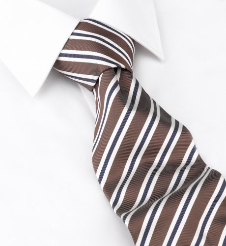 Collezione Italian Pure Silk Stripe Tie