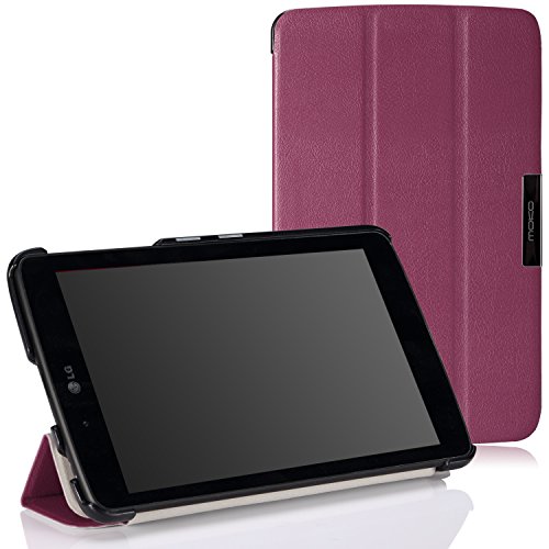 MoKo LG G Pad 7.0 Case - Ultra Slim Lightweight Smart Shell Stand Cover Case with Auto Wake / Sleep for LG G Pad V400 / V410 (LTE) / VK410 / UK410 / LK430 (G Pad F7.0) 7-Inch Android Tablet, PURPLE