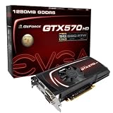 EVGA NVIDIA GeForce GTX570 Grafikkarte HD SC (PCI-e, 1,2GB GDDR5 Speicher, 2x DVI, HDMI)