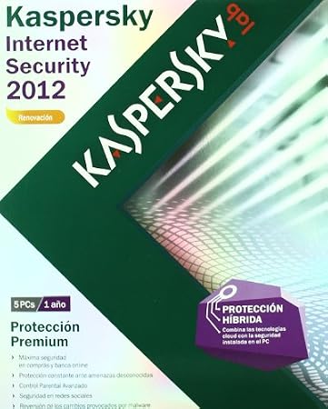Kaspersky Internet Security 2012 5 licencias - renovación - 1 año