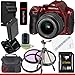 Pentax K30 Digital Camera with 18-55mm AL Lens Kit (Red) 16GB Package 2