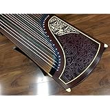 Dunhuang Indian Rosewood Zitan Guzheng with Master Xu Signature and Silverthread Inlay 698JM