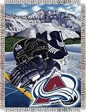 NHL Colorado Avalanche 48-Inch-by-60-Inch Acrylic Tapestry Throw