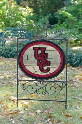 University of South Carolina Stained Glass Yard Sign
