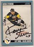 Kevin Stevens Signed Autographed Hockey Card Penguins