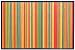 Laser Printed Split Bamboo Rainbow 3' x 5' Veranda Rug