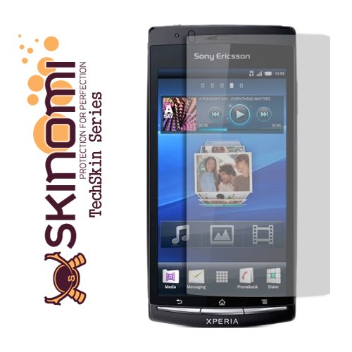 Skinomi TechSkin - Screen Protector Shield for Sony Ericsson Xperia Arc S