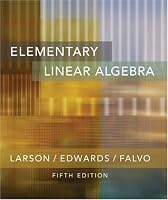 Elementary Linear Algebra