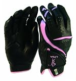 LPGA LUX Series Golf Glove, Black, Left Hand, Small