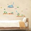 Submarine - Large Wall Decals Stickers Appliques Home Decor