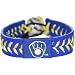 MLB Milwaukee Brewers Team Color Baseball Bracelet