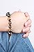 Tiger Eye Gem Beads Tibetan Buddhist Prayer Mala Bracelet with Free Bag