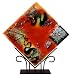 High temperature fused glass platter (60001)