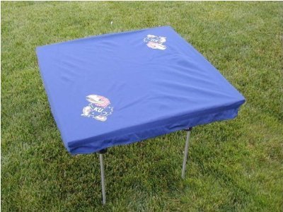 Kansas Jayhawks Card Table/Tailgate Cover - NCAA College Athletics