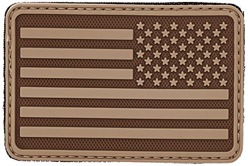 USA Flag (Right Arm) Rubber Patch by Hazard 4(R)