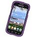 Samsung Galaxy Ace Style S765C Purple Hard Case Snap On Rubberized Protector Cover
