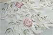 Gorgeous embroidery/Cutwork Pink Roses table runner-B