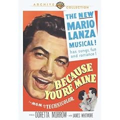Because Youre Mine [DVD] [1952] [Region 1] [US Import] [NTSC]