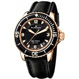 Blancpain Fifty Fathoms Mens Rose Gold Automatic Watch 5015-3630-52 by Blancpain