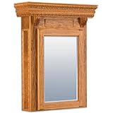 IMAGE OF Canby New Orleans Medicine Cabinet, Oversized, Rich Cherry, Right Hinge, Visible Hinge, Wall Mount