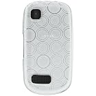 Amzer AMZ94968 Amzer Circle TPU Skin Case Cover for Nokia Asha 200/201 - 1 Pack - Retail Packaging - Clear