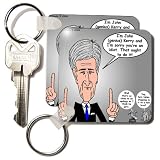 John Kerry Foot In Mouth Disease - Set Of 2 Key Chains