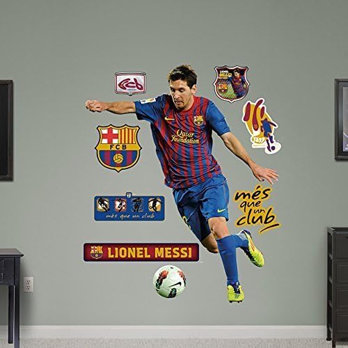 Lionel Messi 2012 REALBIG Peel and Stick by Fathead Wall Graphics
