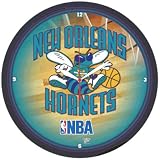 New Orleans Hornets NBA Round Wall Clock