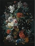 Oil Painting 'Jan Van Huysum,Vase Of Flowers,about 1720', 16 x 21 inch / 41 x 54 cm , on High Definition HD canvas prints is for Gifts And Basement, Garage And Home Theater Decoration