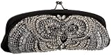 Santi FH2857X Clutch,Black/Silver,one size