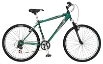 Schwinn High Timber Men's Mountain Bike (26-Inch Wheels, Matte Green)